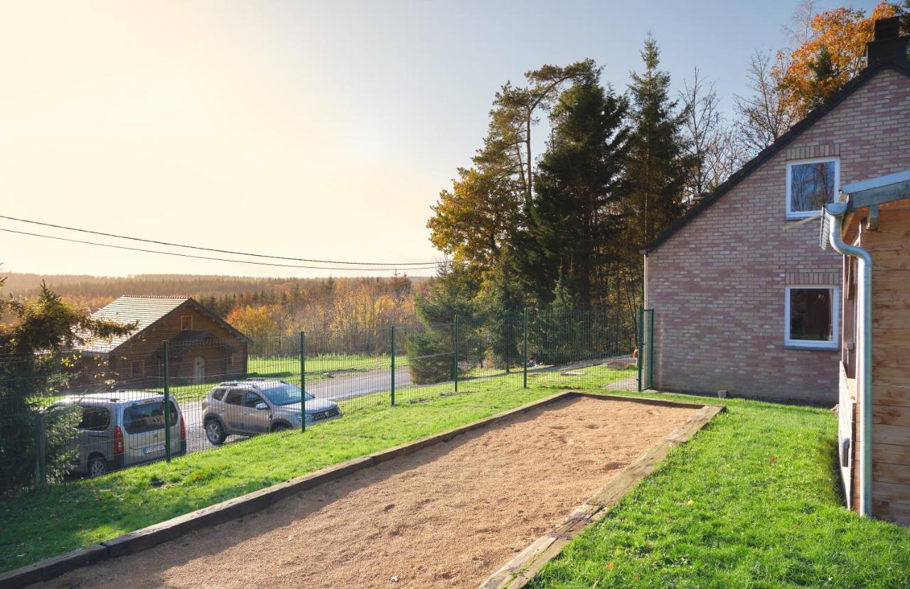 Villa Du bonheur met Sauna en Jacuzzi Somme-Leuze Exterior foto